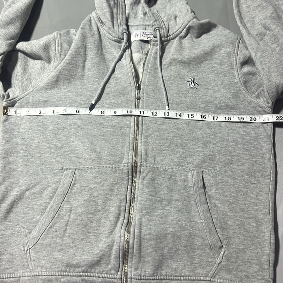 Original Penguin Gray Hoodie - Picture 4 of 6